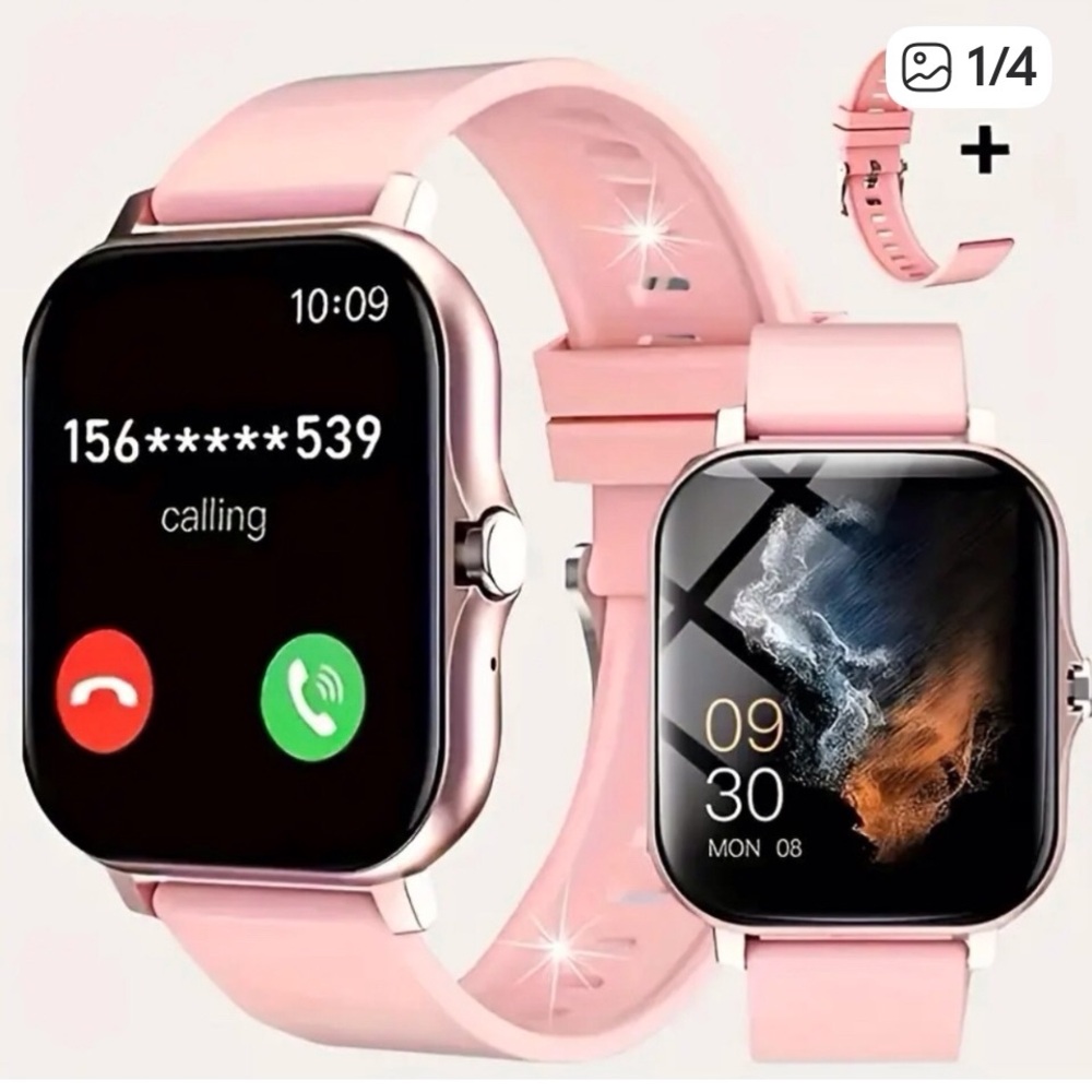 NIB eLuxPro Smartwatch HD Wireless Call 100 Fitness